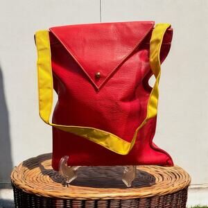 Zac Posen + DHL Tote Bag For Teachers Red 
Handbag